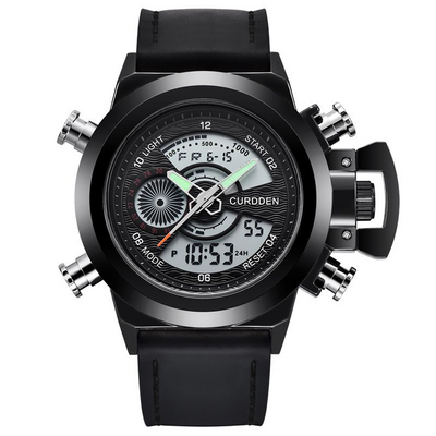 Dobbelt Tid Mode Chronograph Ur