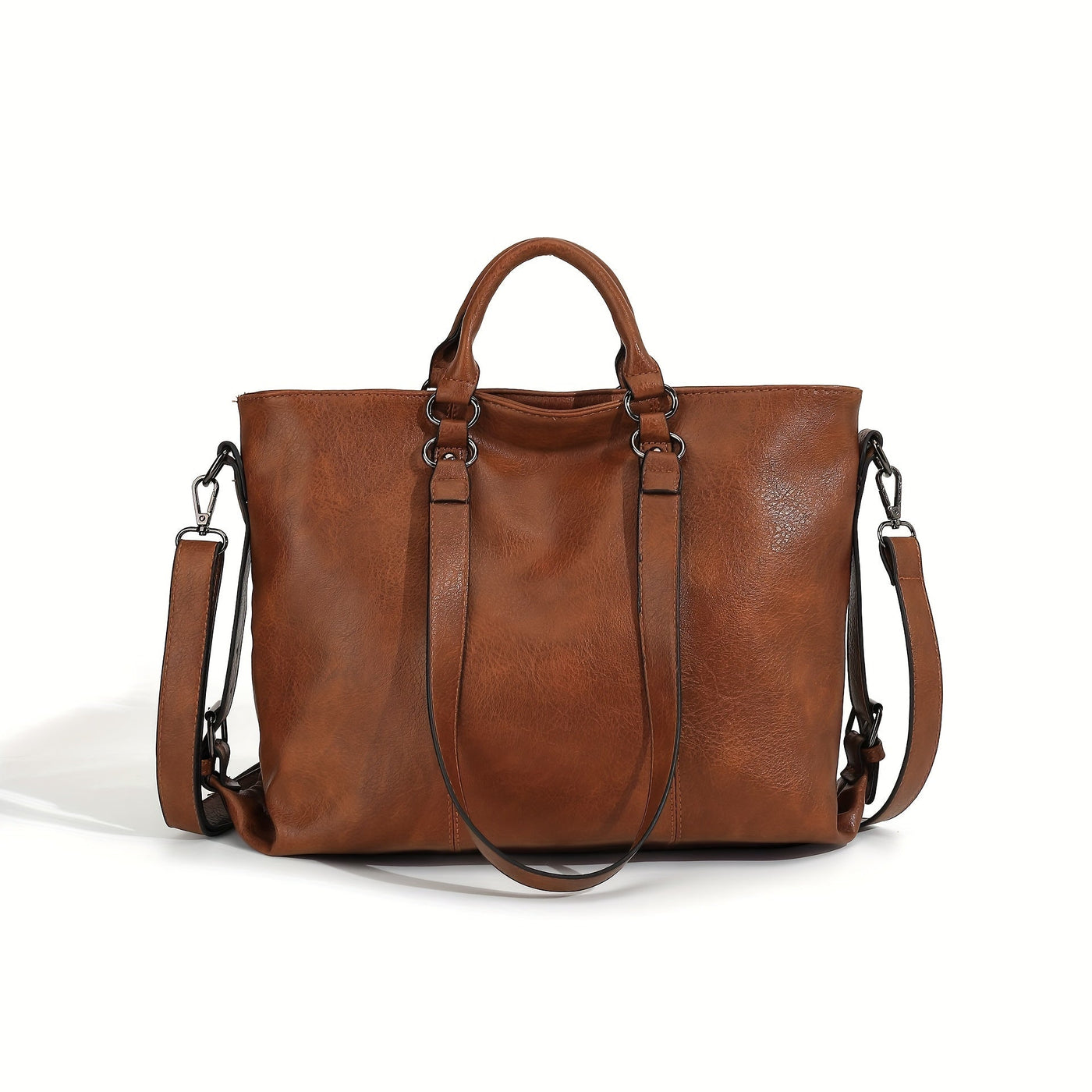 Eleganza Classica di Charlotte | Håndtaske i Vintage Syntetisk Læder