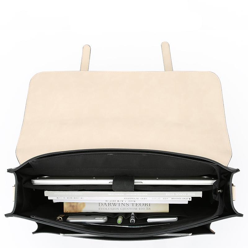 Zainetto Satchel Bicolore Chic - Stil og Alsidighed