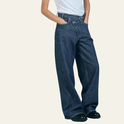 Clara | Oversized Wide-Leg Jeans
