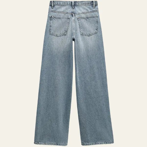 Clara | Oversized Wide-Leg Jeans