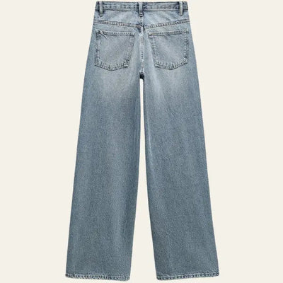Clara | Oversized Wide-Leg Jeans