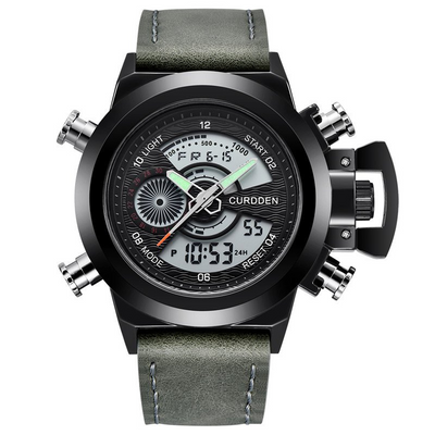 Dobbelt Tid Mode Chronograph Ur