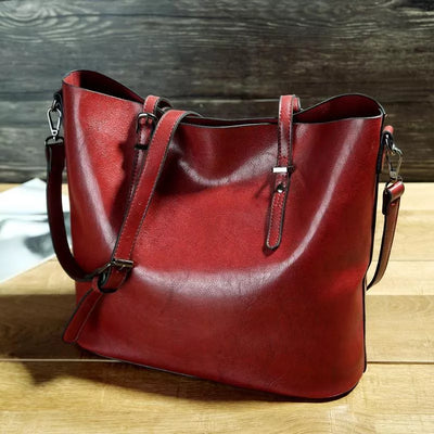 La Preferita di Nicole | Vintage Læder Skuldertaske