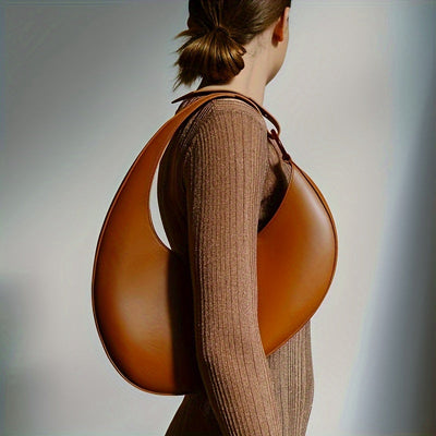 Borsa Hobo i Ensfarvet Farve - Den Moderne Minimalist af Liva