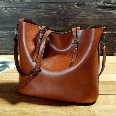 La Preferita di Nicole | Vintage Læder Skuldertaske