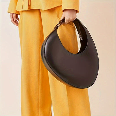Borsa Hobo i Ensfarvet Farve - Den Moderne Minimalist af Liva