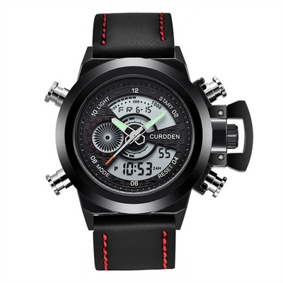 Dobbelt Tid Mode Chronograph Ur