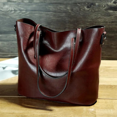 La Preferita di Nicole | Vintage Læder Skuldertaske