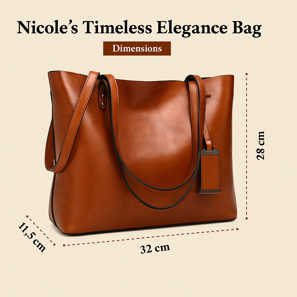 La Preferita di Nicole | Vintage Læder Skuldertaske