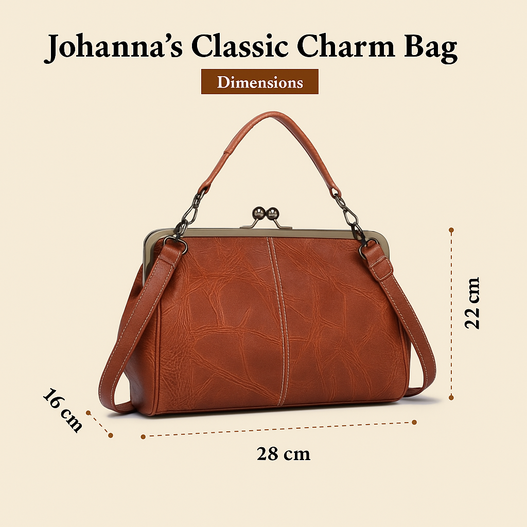 Den Klassiske Charme af Johanna | Vintage Lædertaske