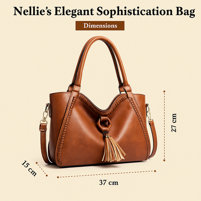 Sofistikeret Elegance fra Nellie | Skuldertaske i Læder
