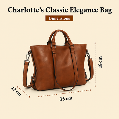 Eleganza Classica di Charlotte | Håndtaske i Vintage Syntetisk Læder