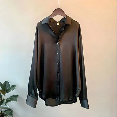 Zelia - Tidløs Oversized Elegant Bluse