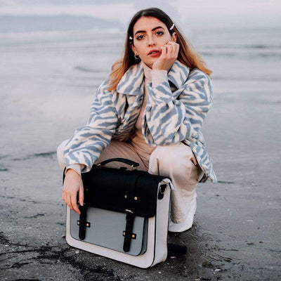 Zainetto Satchel Bicolore Chic - Stil og Alsidighed