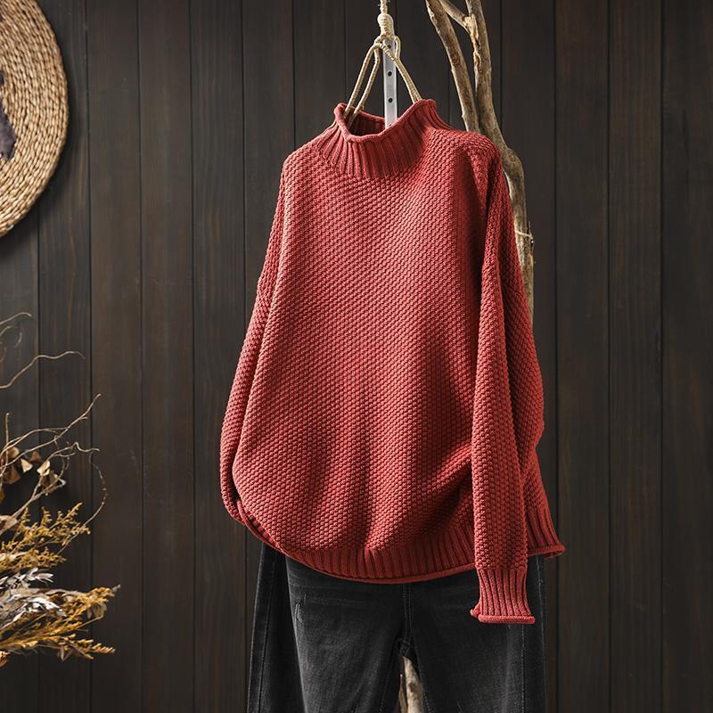Claire | Dame striktrøje i premium garn sweater