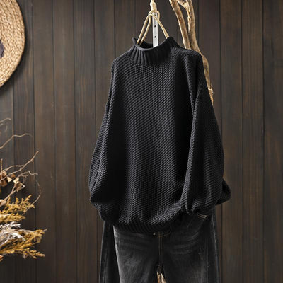 Claire | Dame striktrøje i premium garn sweater