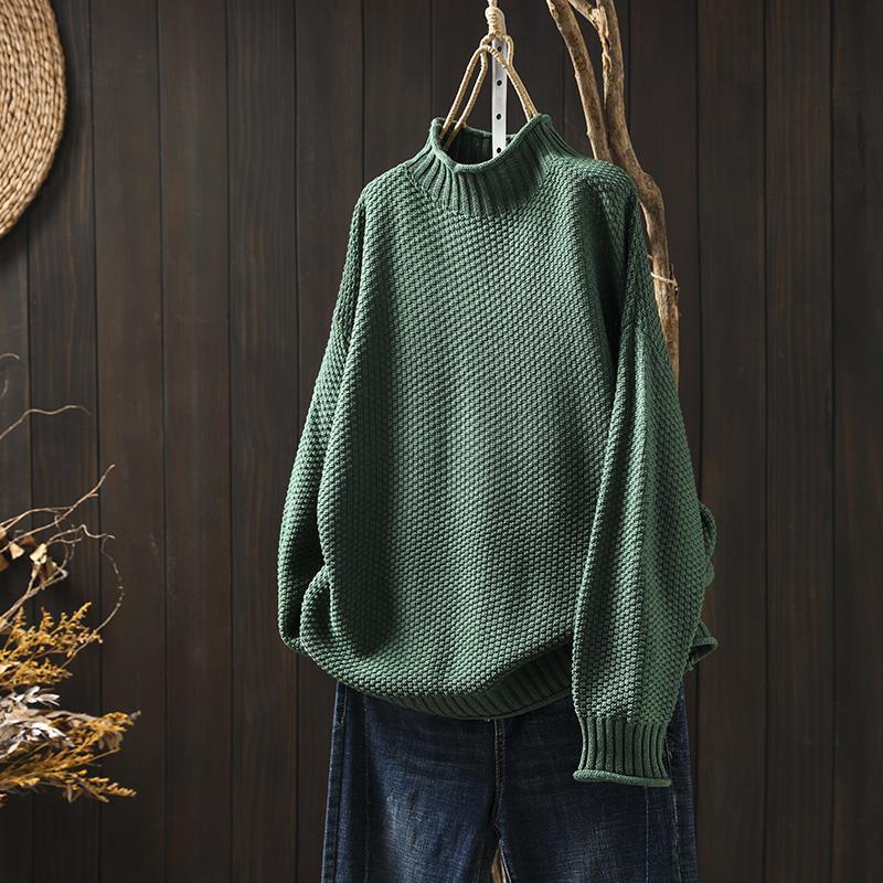 Claire | Dame striktrøje i premium garn sweater