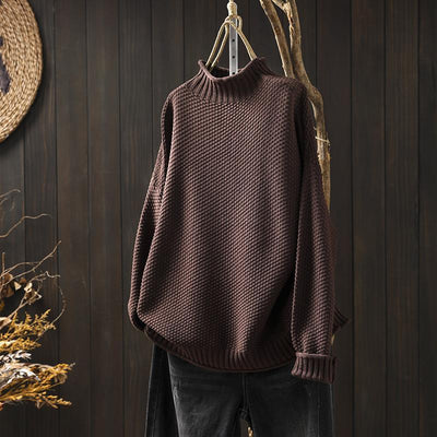 Claire | Dame striktrøje i premium garn sweater