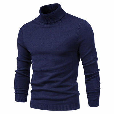 Blaine | Klassisk herre rullekrave trøje – elegant uld sweater