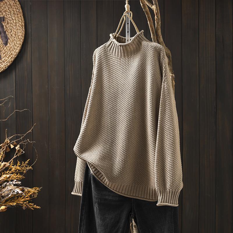 Claire | Dame striktrøje i premium garn sweater