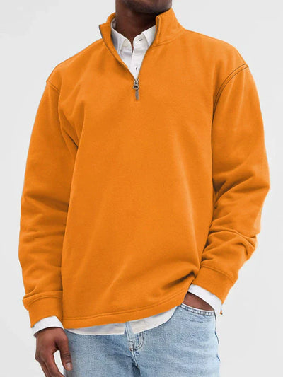 Topman | Herre sweatshirt med kort lynlås – casual hættetrøje