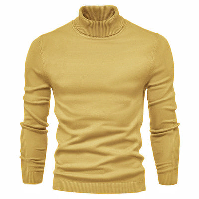 Blaine | Klassisk herre rullekrave trøje – elegant uld sweater