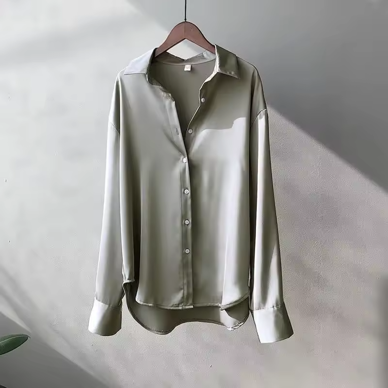 Zelia - Tidløs Oversized Elegant Bluse
