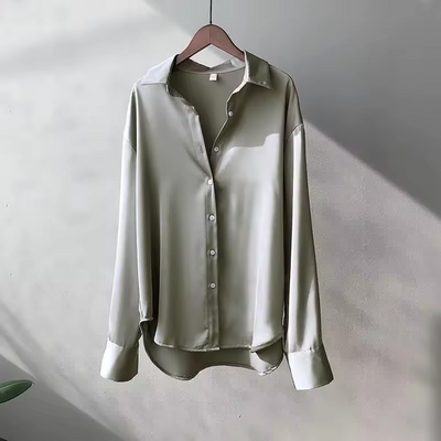 Zelia - Tidløs Oversized Elegant Bluse