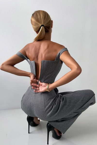 Dolce™ - Tre-delt sæt med dobbeltknappet blazer
