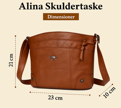Lædertaske Alina | Design Signeret af Liva