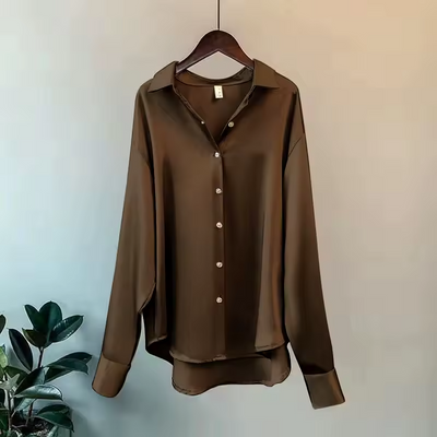 Zelia - Tidløs Oversized Elegant Bluse