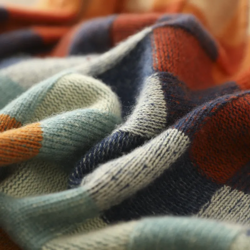 Federica | Farverig Striktrøje i Luksusdesign Sweater Dame