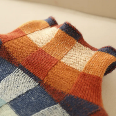 Federica | Farverig Striktrøje i Luksusdesign Sweater Dame