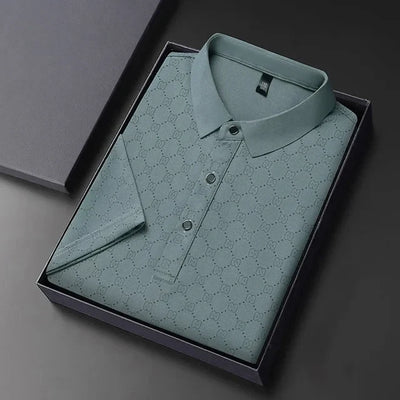 Åndbar og afslappet luksus-poloshirt - Parsido