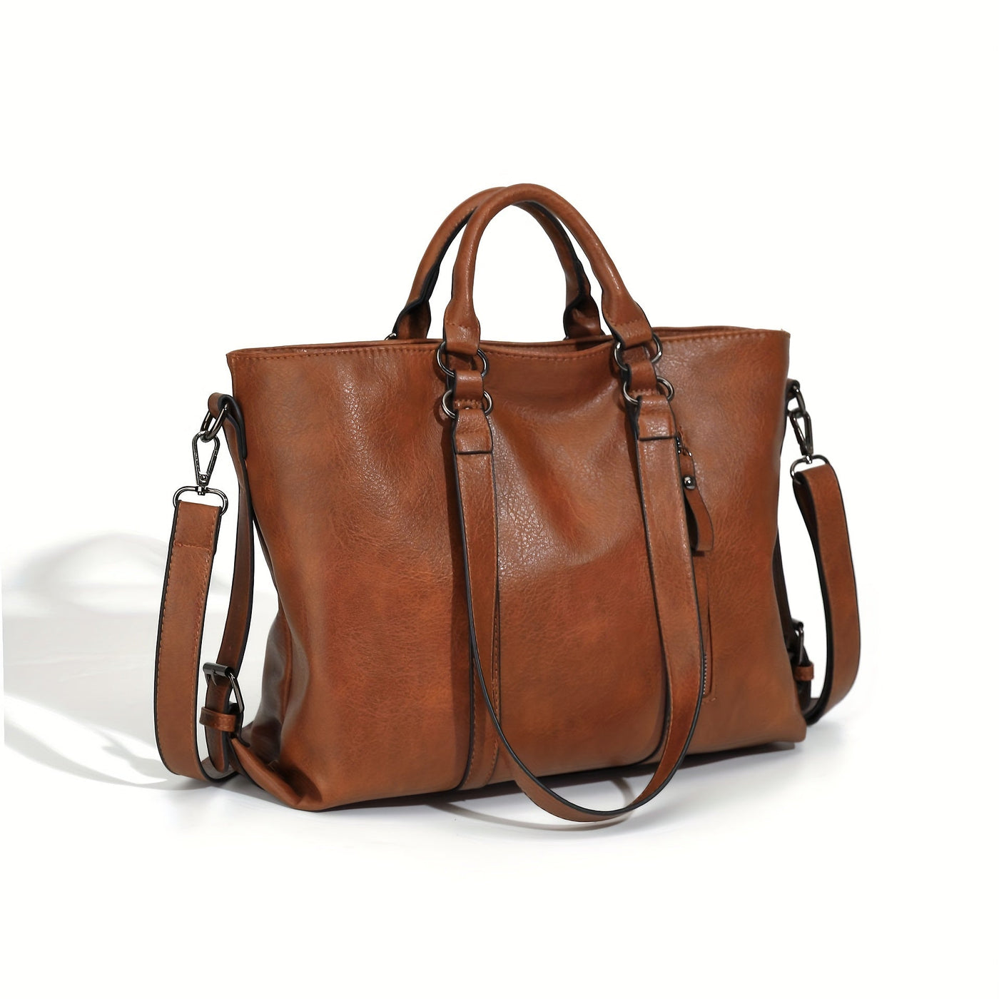 Eleganza Classica di Charlotte | Håndtaske i Vintage Syntetisk Læder