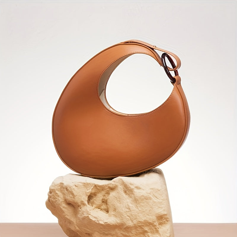 Borsa Hobo i Ensfarvet Farve - Den Moderne Minimalist af Liva