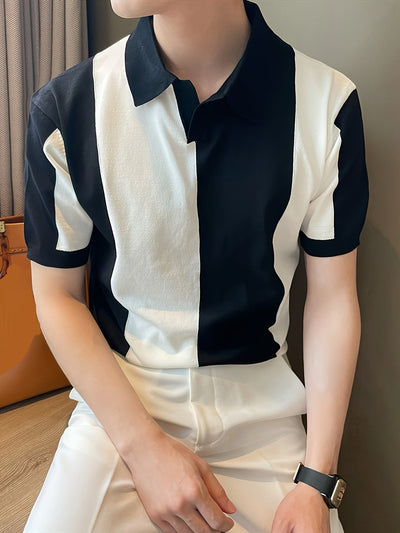 Forrest | Elegant åndbar polo til mænd – slim fit polo i bomuld