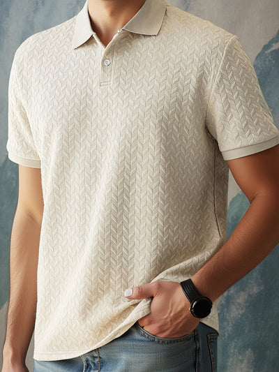 Hudson | Elegant casual polo til mænd – slim fit poloshirt i bomuld