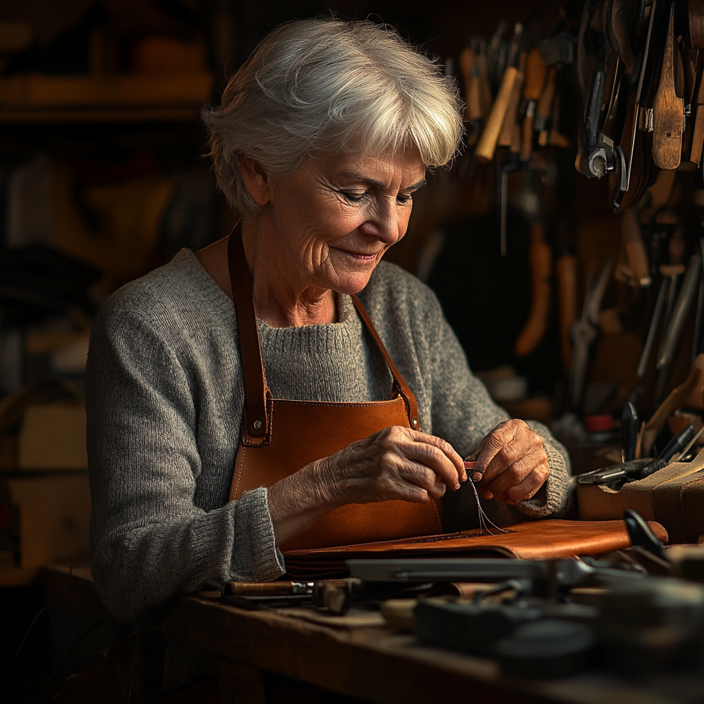 La Preferita di Nicole | Vintage Læder Skuldertaske