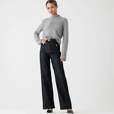 Mia | Behagelige Jeans med Løse Ben