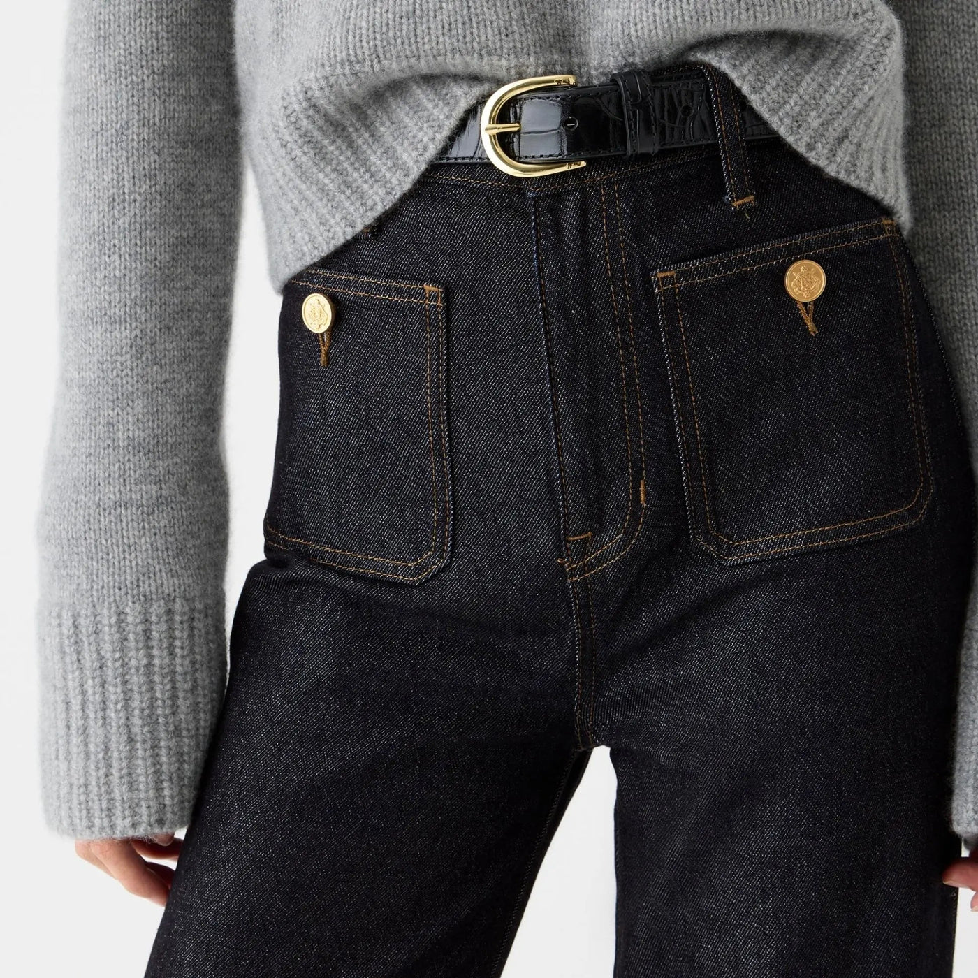 Mia | Behagelige Jeans med Løse Ben