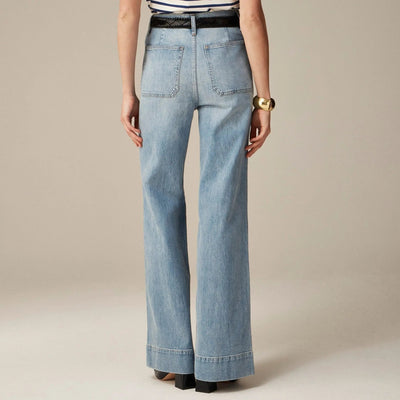 Mia | Behagelige Jeans med Løse Ben