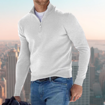 Topman | Herre sweatshirt med kvart lynlås – casual sportstrøje