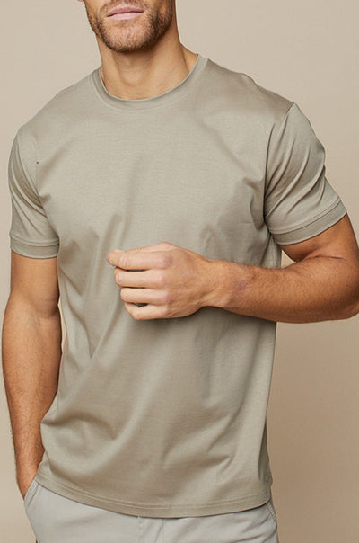 Jonathan | Elegant luksus herre t-shirt – premium åndbar bomuld