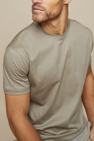 Jonathan | Elegant luksus herre t-shirt – premium åndbar bomuld