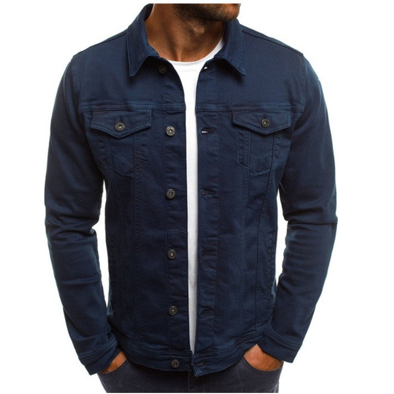 Roland | Casual Herre Denim Jakke – Stilfuld Jeansjakke til Hverdag